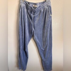 UGG Women’s Blue Velour Jogger Pants
